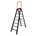 Altrex dubbel oploopbare trap - Taurus - TDO 8 - max. werkhoogte 3,90 m - 2 x 8 treden