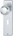 Hoppe knopschild - sleutelgat - SL 56 - F1