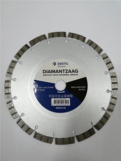 DESTIL Prolians diamantzaagblad - Universeel - 125 x 22,2 mm