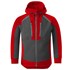 HAVEP 50527 Revolve parka antraciet / rood - maat S