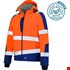 Opsial Softshell jas oranje-marineblauw High-Visibility - maat S