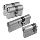 CES cilinders SKG2 gelijksluitend: 2x30/30mm+1x30/45mm+1x0/30mm