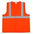 Opsial veiligheidsvest - 3 strepen - high visibility - oranje - maat XL