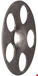 fischer isolatieschotel - HV36 met gaten - 4286