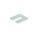 Gebr. Bodegraven uitvulplaatjes - GB-34601 - 1 mm (480x p/zak) - transparant