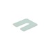 Gebr. Bodegraven uitvulplaatjes - GB-34601 - 1 mm (480x p/zak) - transparant