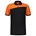 Tricorp Workwear 202006 Bicolor Naden unisex poloshirt Zwart Oranje XL