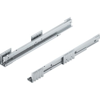 Blum MERIVOBOX 70kg  Corpusprofielset L+R, 500mm,  BLUMOTION/TIP-ON BLUMOTION  Kleur: verzinkt