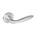 Intersteel deurkruk met rozet - Jupiter - RVS geborsteld