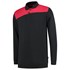 Tricorp polosweater - Bicolor Naden - 302004 - zwart/rood - maat XXL