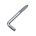 Gebr. Bodegraven schroefduim - 30x14mm - Ø2.65mm - verzinkt