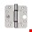BSW glijlagerscharnier - 818 Allround - SKG*** - afgerond - 89x127x3 mm - RVS
