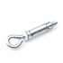 Hoenderdaal keilbout met ooghaak [100x] - M6x40x55mm