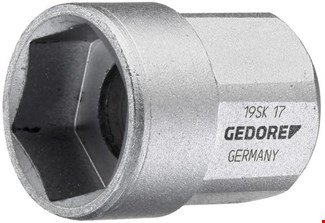 GEDORE dopsleutel - 1/2" - kort - 6-kant - 12mm