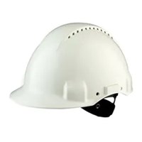 3M™ veiligheidshelm geventileerd met Uvicator™ - ratelverstelling - wit - G3000NUV-VI