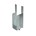 Gebr. Bodegraven raveeldrager met strip - houtmaat 59x156/171/196mm - verzinkt - 07734.B001+barcode