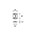 AXA smal scharnier ongelagerd - 40x32mm - gegalvaniseerd - 1100-01-52/0W