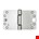 BSW glijlagerscharnier - 818 Allround - SKG*** - afgerond - 89x152x3 mm - gegalvaniseerd