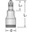 GEDORE dopsleutel-schroevendraaier - 1/2" - PZ 4