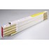 Stabila duimstok met veer - 2 meter - type 617 - hout wit/geel - 01128