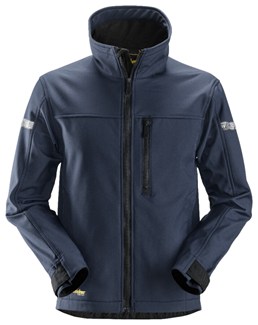 Snickers Workwear 1200 Softshell werkjas donkerblauw/zwart - maat S