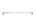 Dauby houder + 2 eindsteunen - Pure Plus - wit brons - 1000 mm