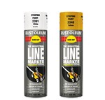 Rust-Oleum lijnmarkering - Hard Hat - geel - mat - 0.5l - spuitbus