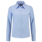 Tricorp dames blouse Oxford basic-fit - Corporate - 705001 - blauw - maat 46