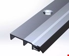 Ellen ARP5 R5 slijtstrip alu. 100 cm