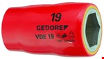 GEDORE VDE-dopsleutel - 1/2" - 19mm