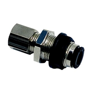 Legris - gemengde schotdoorvoerkoppeling - recht - 6 mm - 3146 06 00