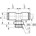 Legris - T-Inschroefkoppeling - vertikaal - 10 mm x 1/4" - BSPP - 3198 10 13
