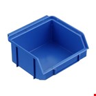 Blauwe stapelbakken -  kunststof
