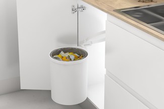 Menage confort afvaleenheid 27.7x35.5cm 13liter - wit