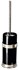 Dauby toiletborstel houder - Pure Plus - wit brons - blackpot