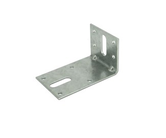 Gebr. Bodegraven hoekanker met ril - 50x90mm - verzinkt
