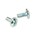 metaalschroef verz. M4x22mm vijs met kombi-kruis