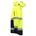 Tricorp Parka ISO20471 BiColor - High Visibility - 403004 - fluor geel/marine blauw - maat XL