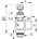 Legris - Debietregeling -Mini - M5 x M5 - 7190 19 19