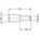 plank-/schapdrager 3x5 mm verzinkt 17 mm