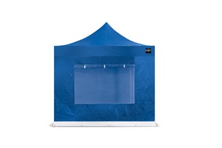Grizzly zijwand RAAM - GO-WORK - 3 m - blauw