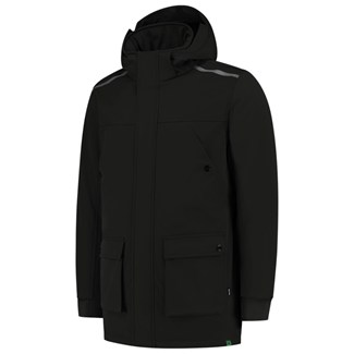 Tricorp winter softshell parka rewear - black - maat S