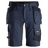 Snickers Workwear 6141 Korte broek met holsterzakken blauw/zwart - maat 52