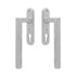 Dauby hefschuifgreep - Pure PSLD PC - mat wit brons - profielcilinder