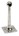 Dauby lange steun - Pure Plus Square - wit brons - vierkant - links