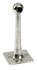 Dauby lange steun - Pure Plus Square - wit brons - vierkant - links