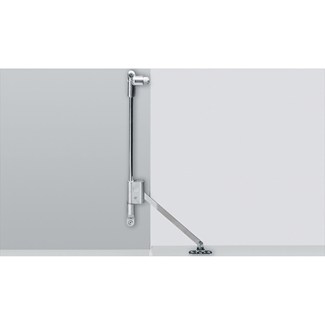 Klephouder Klassik D met magnetische sluiting / 290, links, vernikkeld