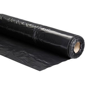 Foliefol bouwfolie - zwart - 6 x 50 meter