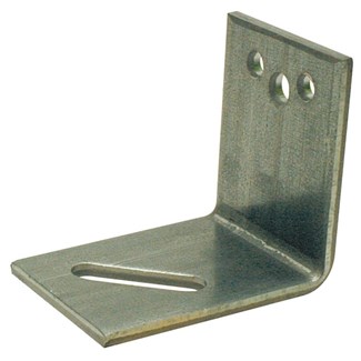 Gebr. Bodegraven hoekanker zwaar - diagonaal slobgat - 90x100mm - 70x6mm - verzinkt