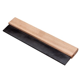 Het Melkmeisje tegelwasser - rubber - 200mm - houten greep